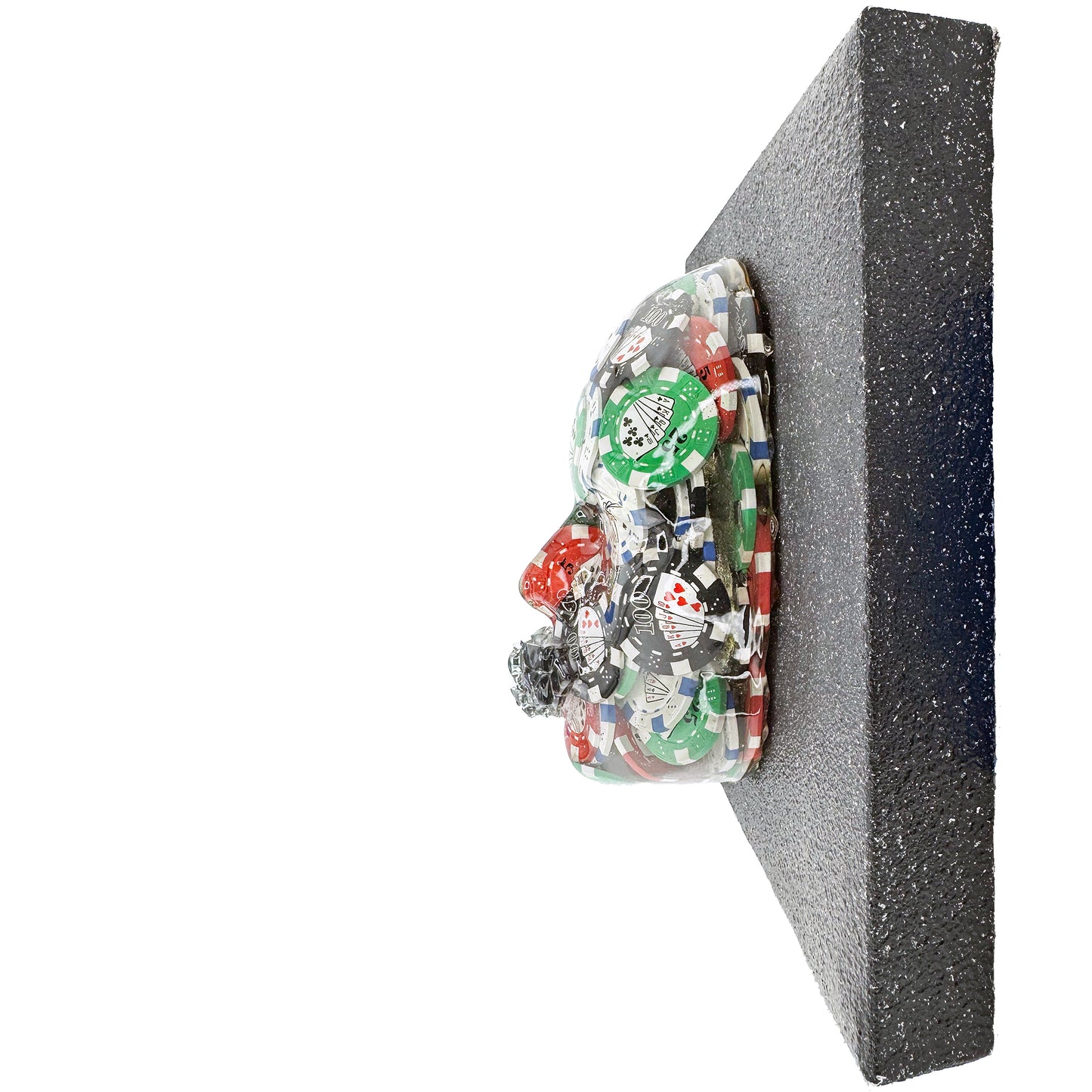 The Dealer | Contemporary Epoxy Resin Sculpture - Couture Underground, LLC