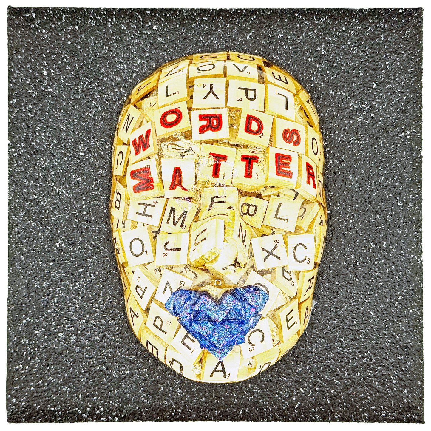 The Elocutionist | Contemporary Epoxy Resin Sculpture - Couture Underground, LLC