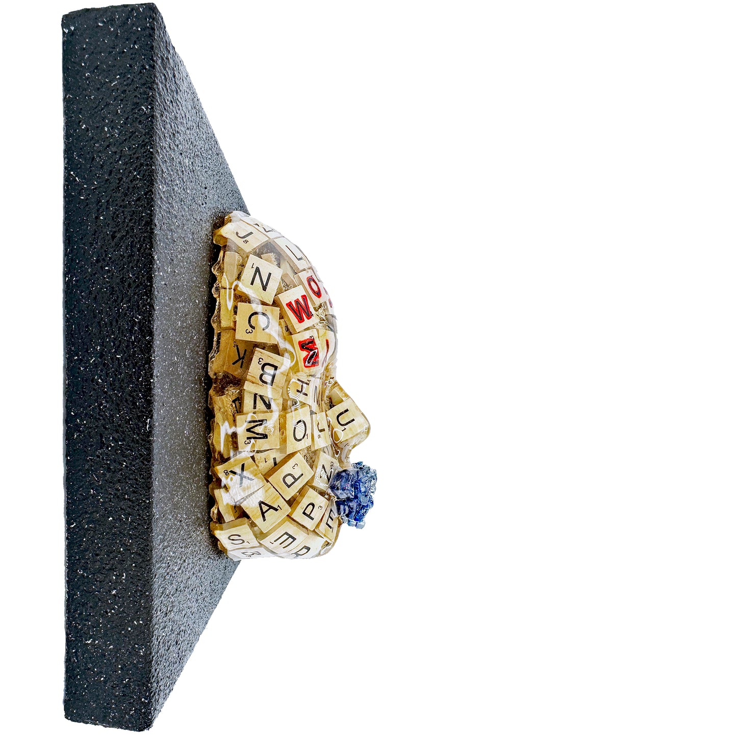 The Elocutionist | Contemporary Epoxy Resin Sculpture - Couture Underground, LLC