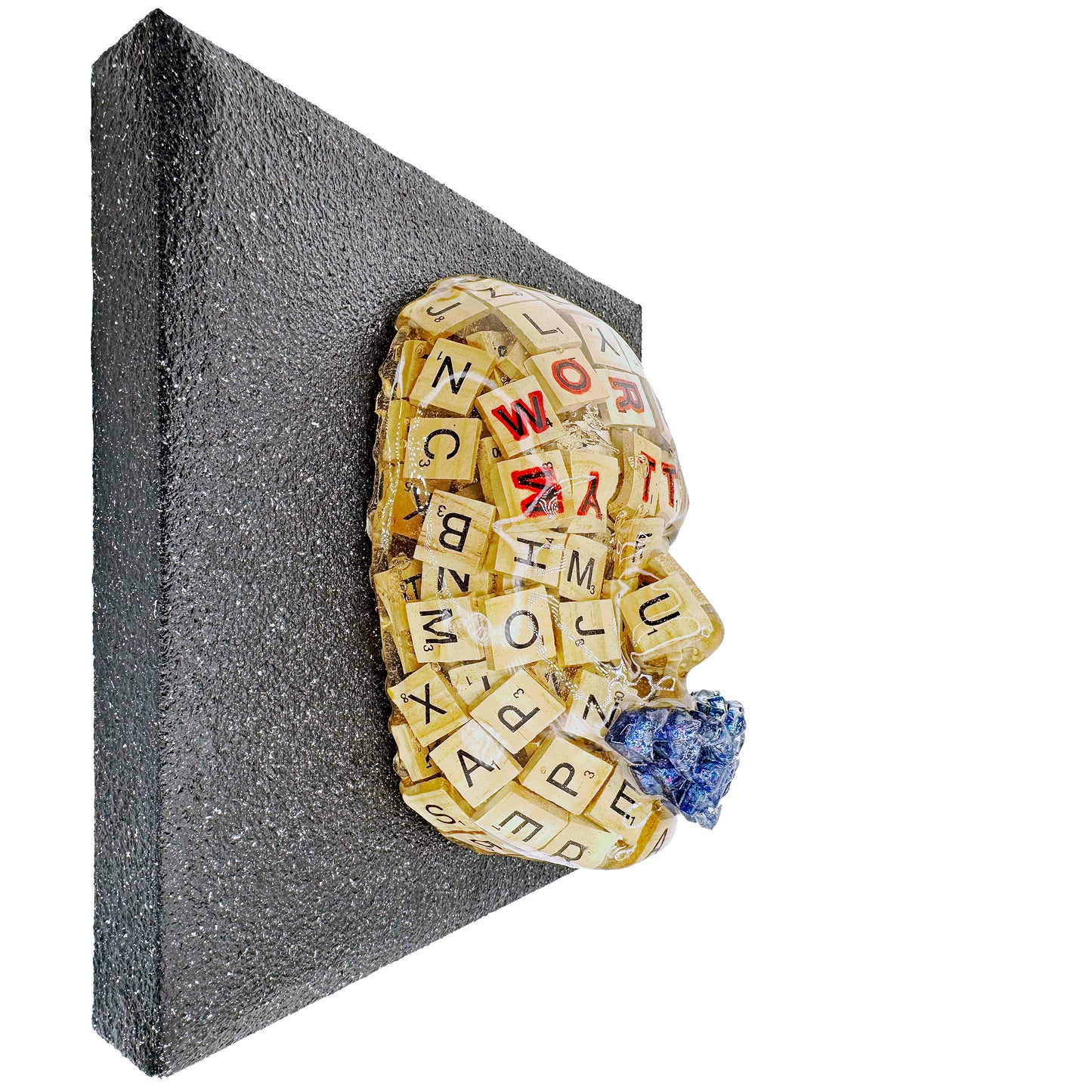 The Elocutionist | Contemporary Epoxy Resin Sculpture - Couture Underground, LLC