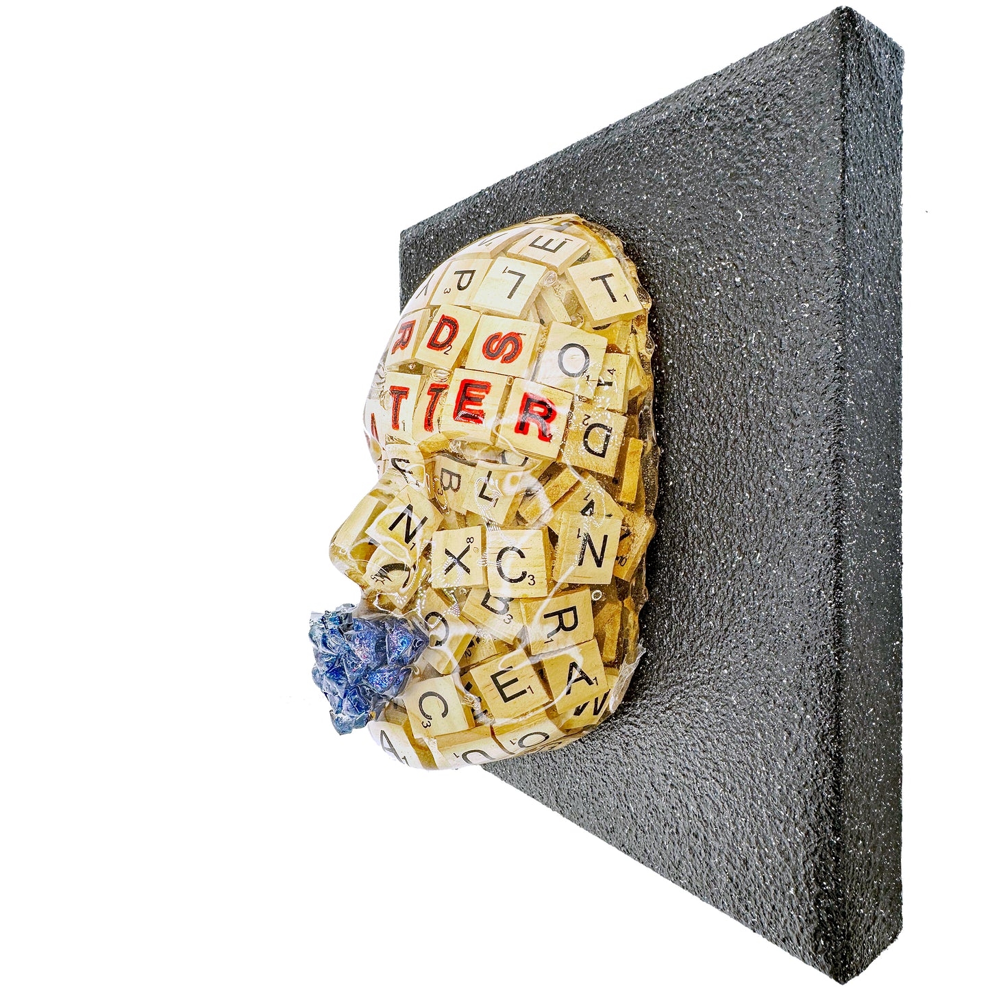 The Elocutionist | Contemporary Epoxy Resin Sculpture - Couture Underground, LLC