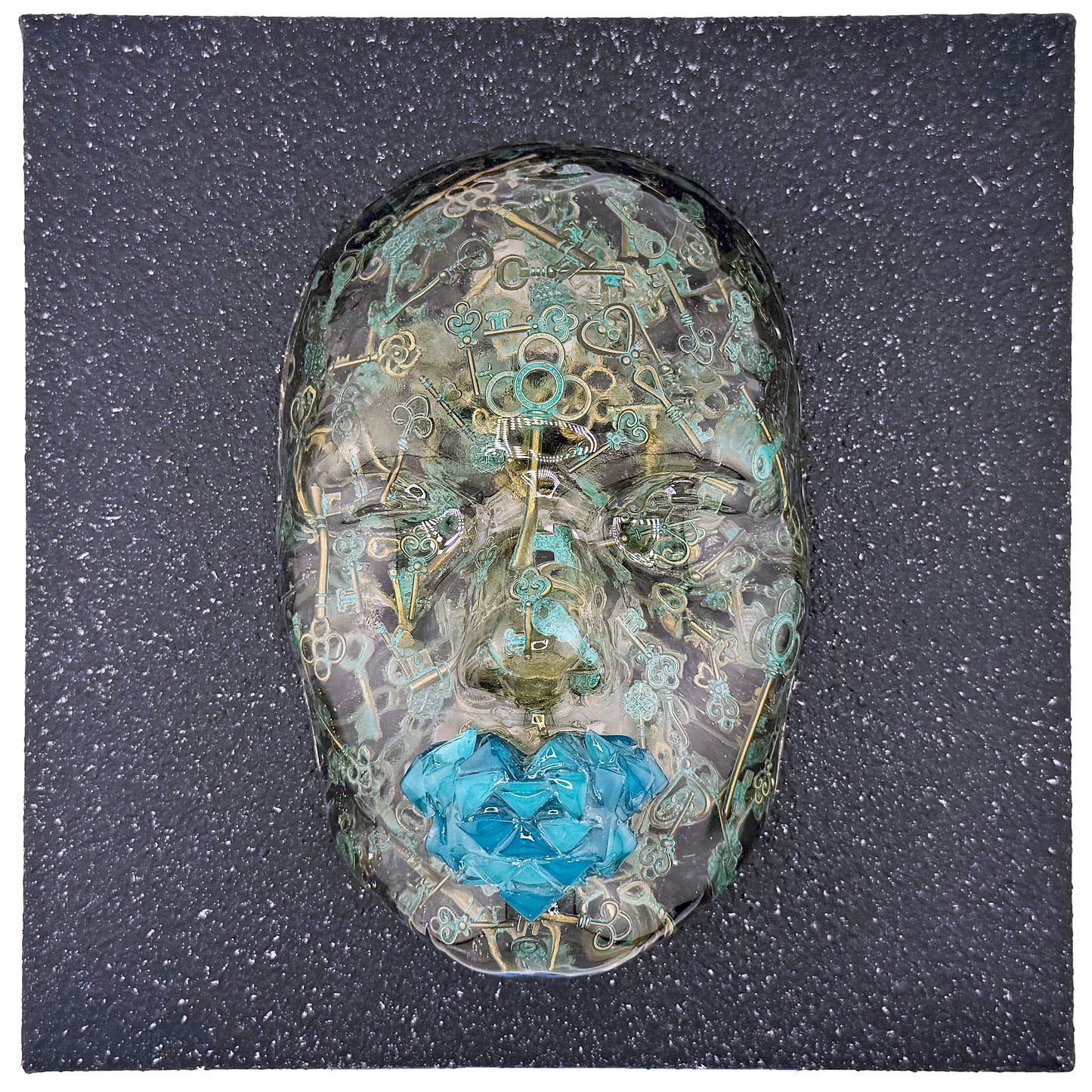 The Gatekeeper | Contemporary Epoxy Resin Sculpture - Couture Underground, LLC