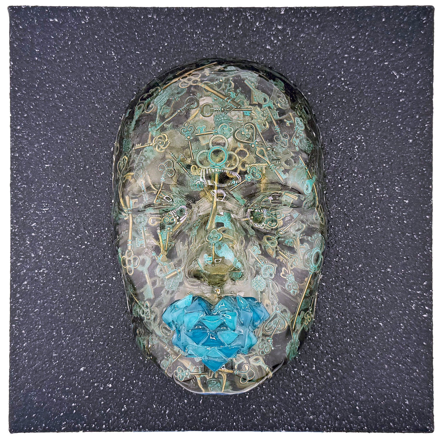 The Gatekeeper | Contemporary Epoxy Resin Sculpture - Couture Underground, LLC
