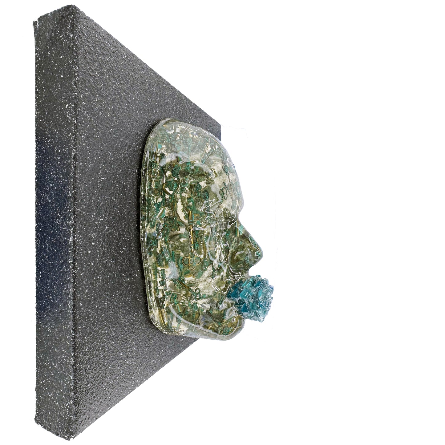 The Gatekeeper | Contemporary Epoxy Resin Sculpture - Couture Underground, LLC