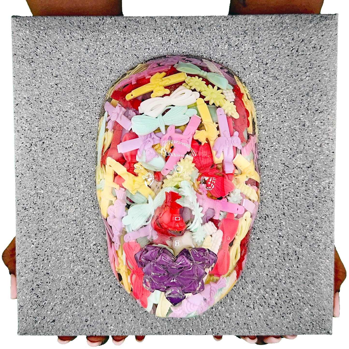 The Goody Girl | Contemporary Epoxy Resin Sculpture - Couture Underground, LLC