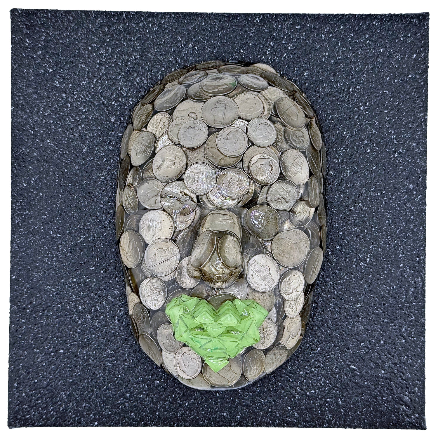 The Haggler | Contemporary Epoxy Resin Sculpture - Couture Underground, LLC