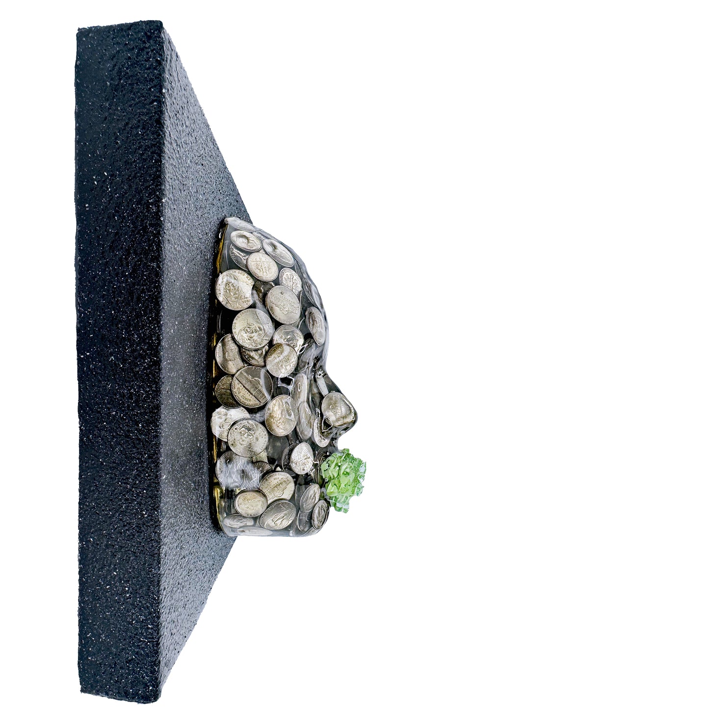 The Haggler | Contemporary Epoxy Resin Sculpture - Couture Underground, LLC