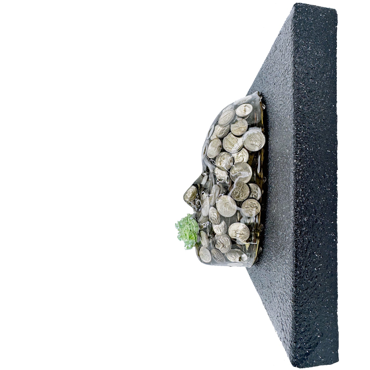 The Haggler | Contemporary Epoxy Resin Sculpture - Couture Underground, LLC