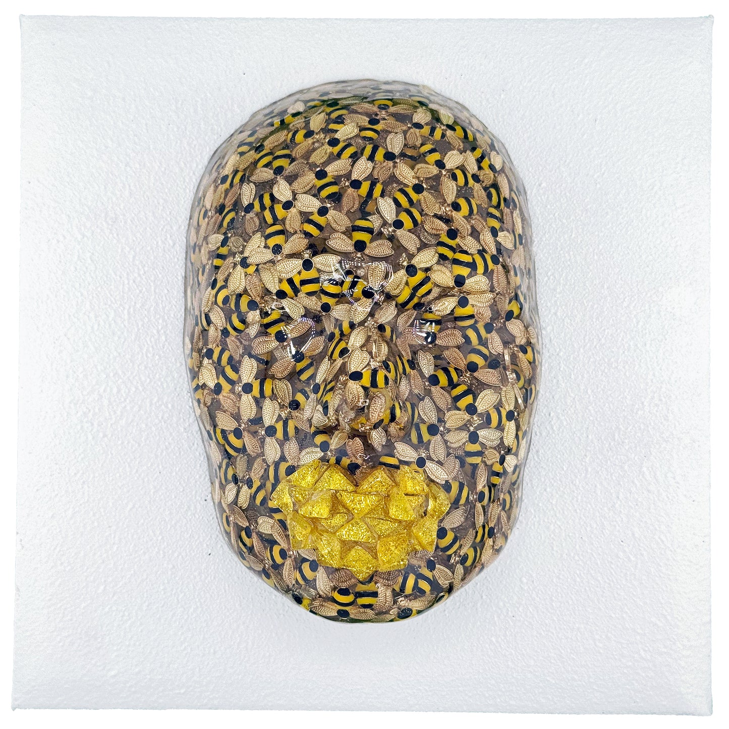 The Honey Maker | Contemporary Epoxy Resin Sculpture - Couture Underground, LLC