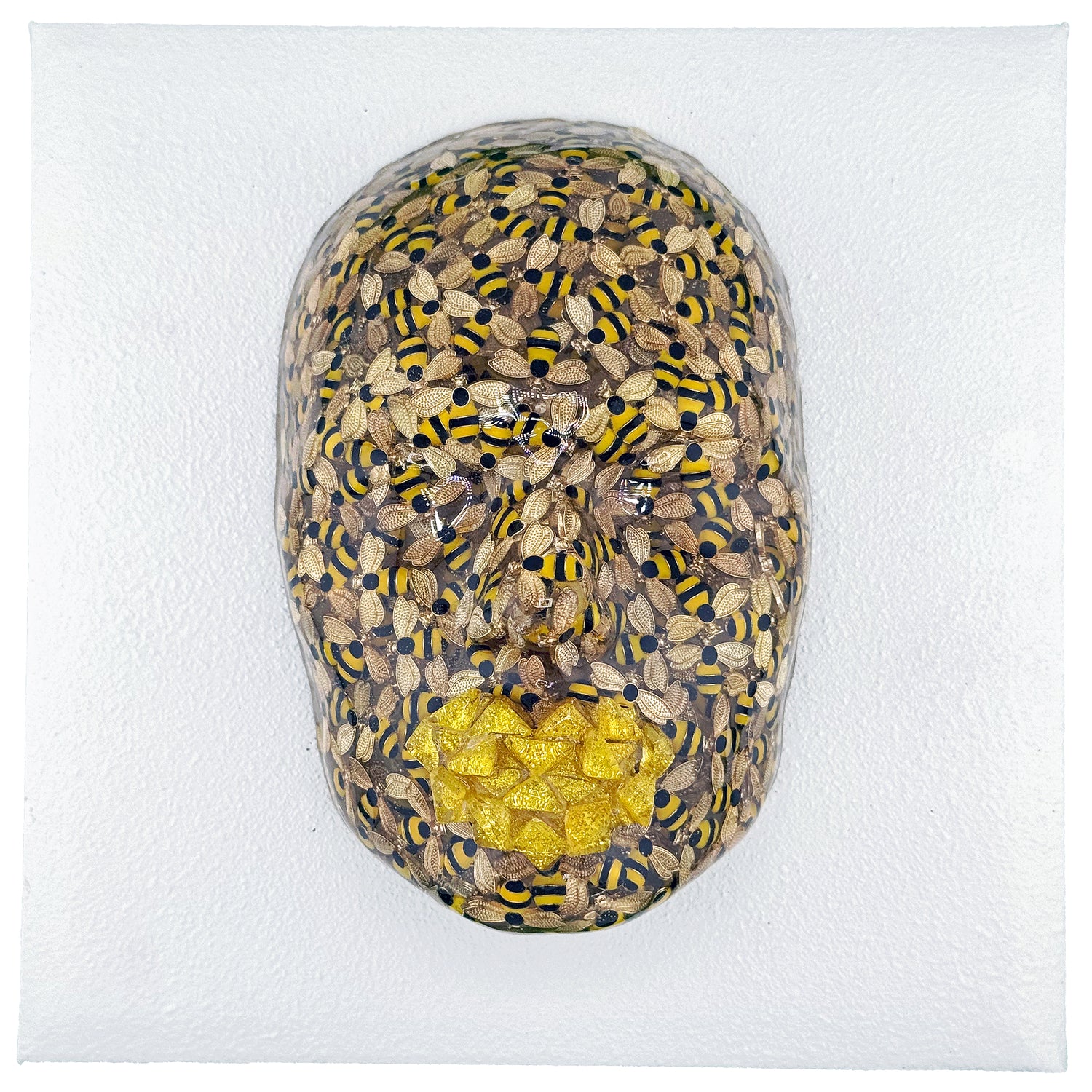 The Honey Maker | Contemporary Epoxy Resin Sculpture - Couture Underground, LLC
