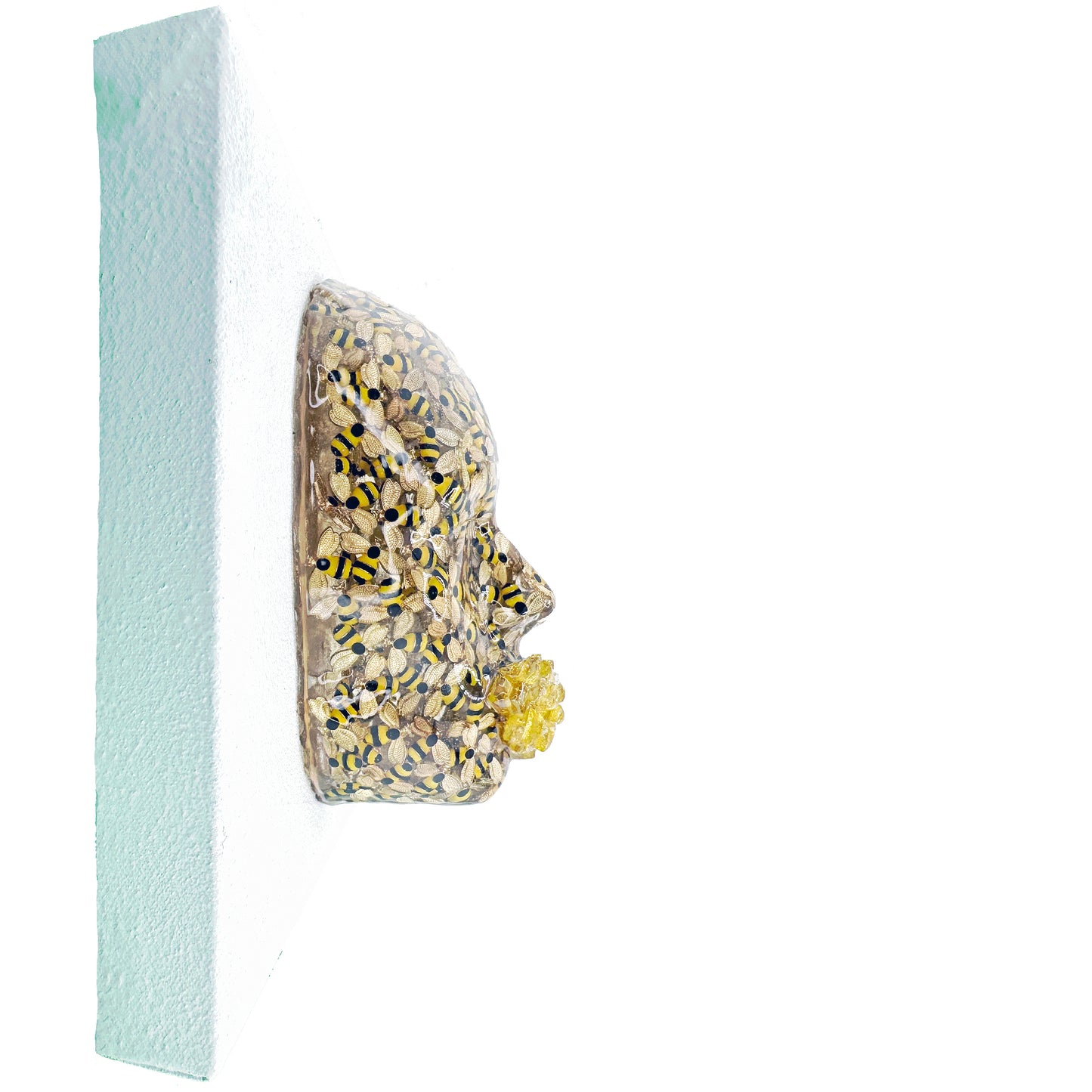 The Honey Maker | Contemporary Epoxy Resin Sculpture - Couture Underground, LLC