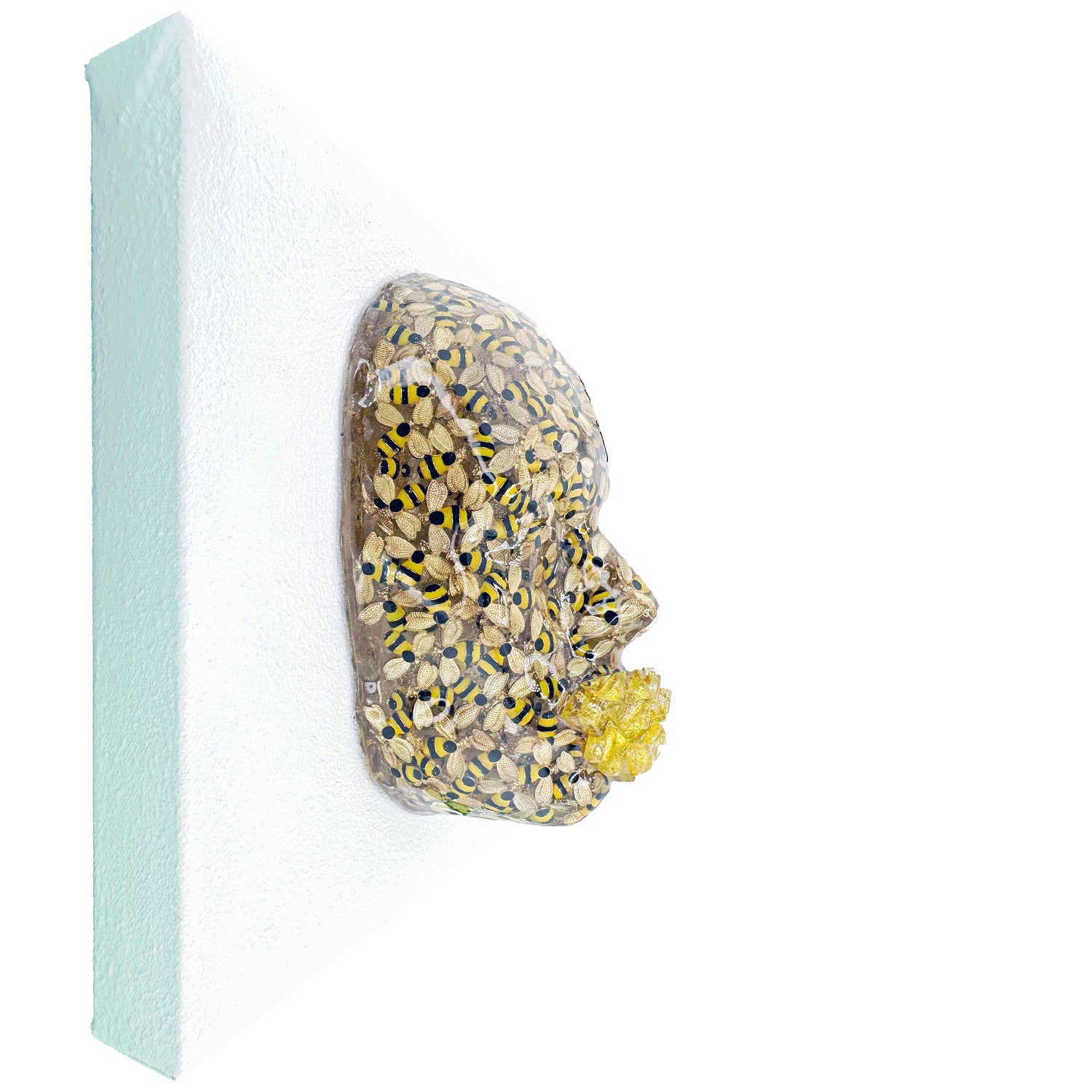 The Honey Maker | Contemporary Epoxy Resin Sculpture - Couture Underground, LLC