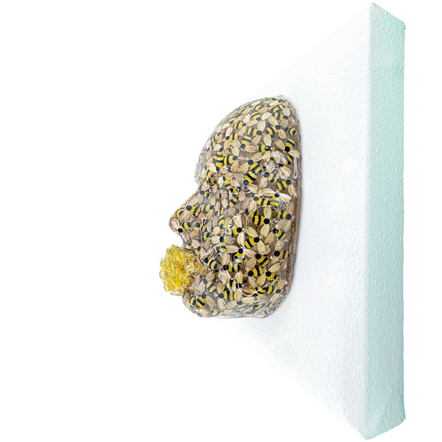The Honey Maker | Contemporary Epoxy Resin Sculpture - Couture Underground, LLC