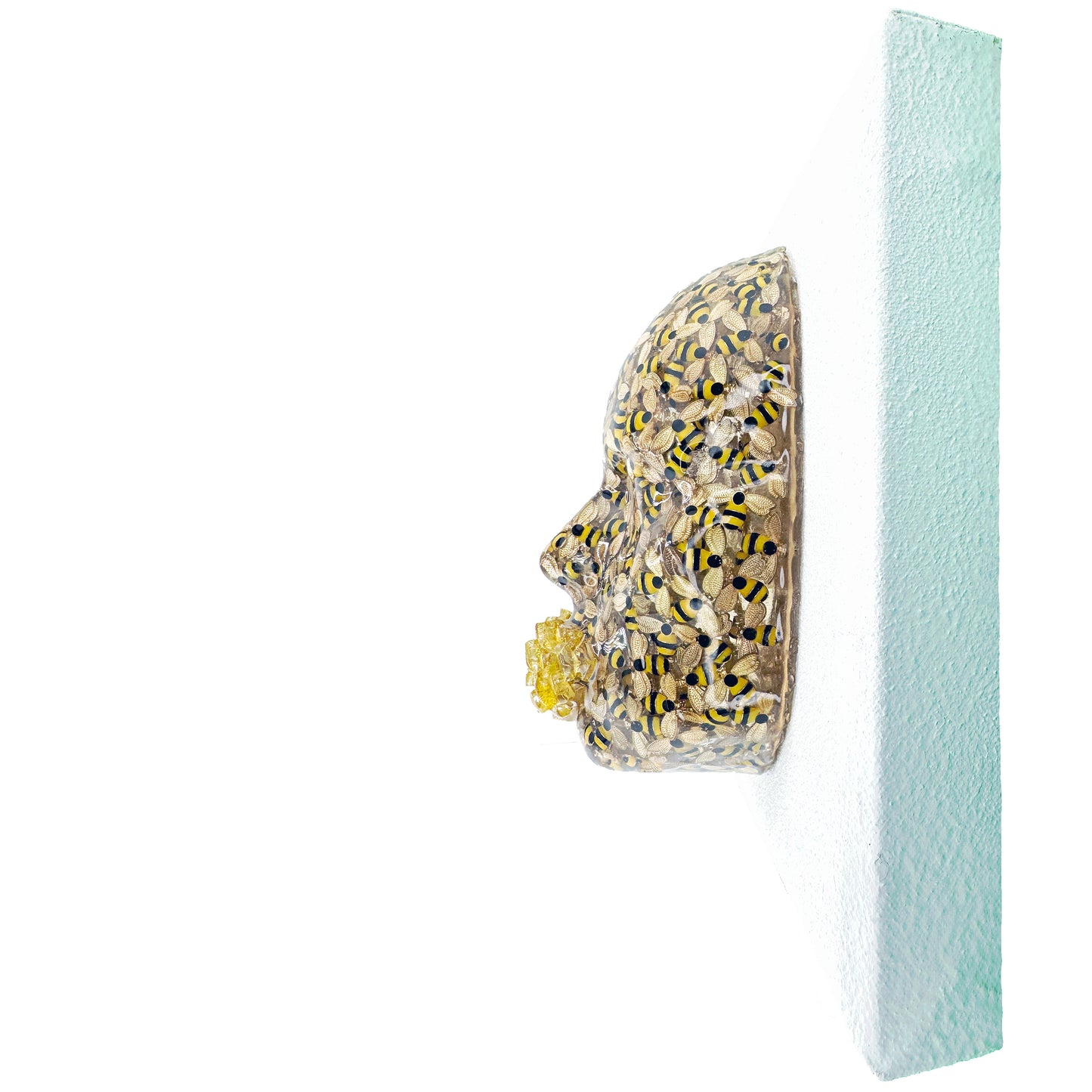The Honey Maker | Contemporary Epoxy Resin Sculpture - Couture Underground, LLC