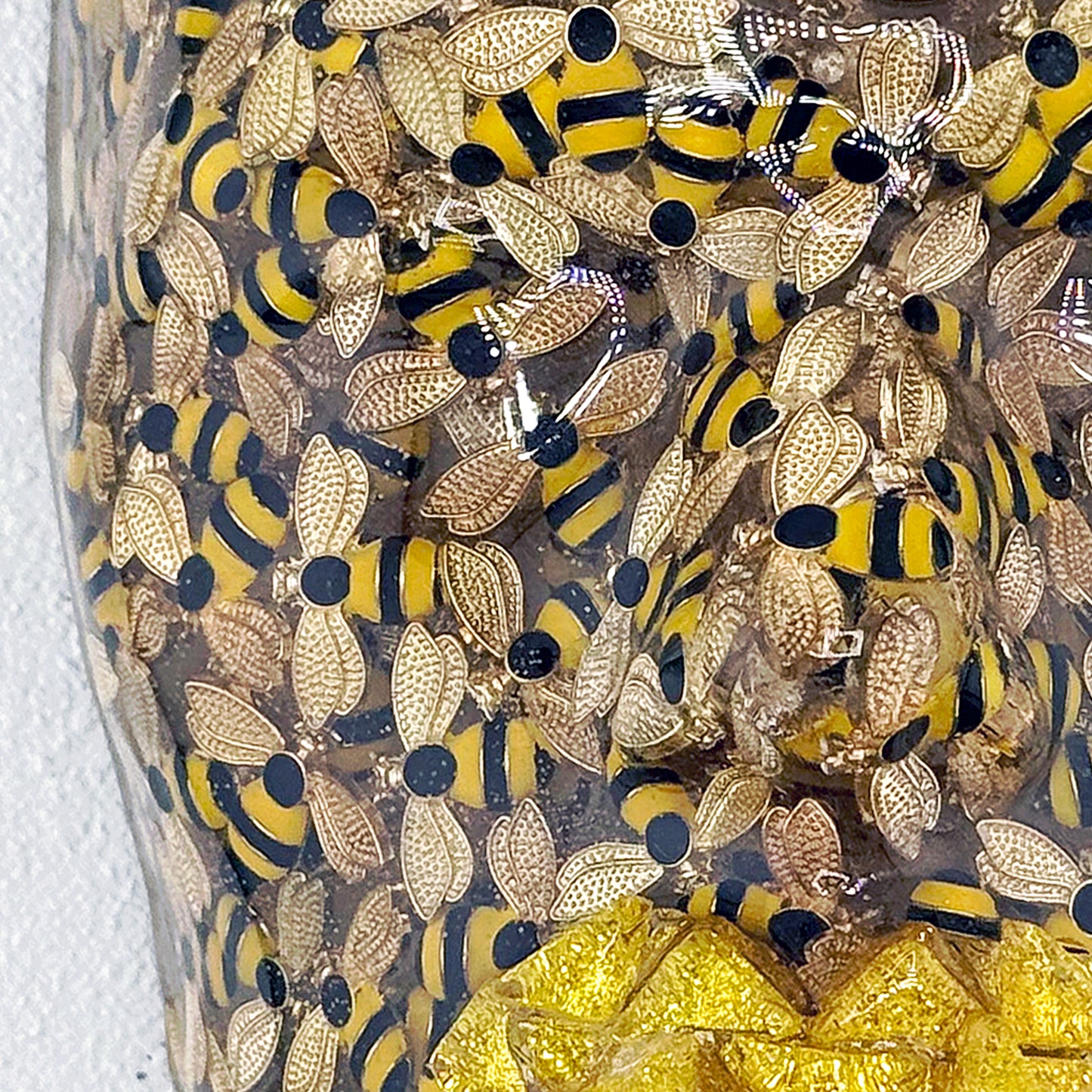 The Honey Maker | Contemporary Epoxy Resin Sculpture - Couture Underground, LLC