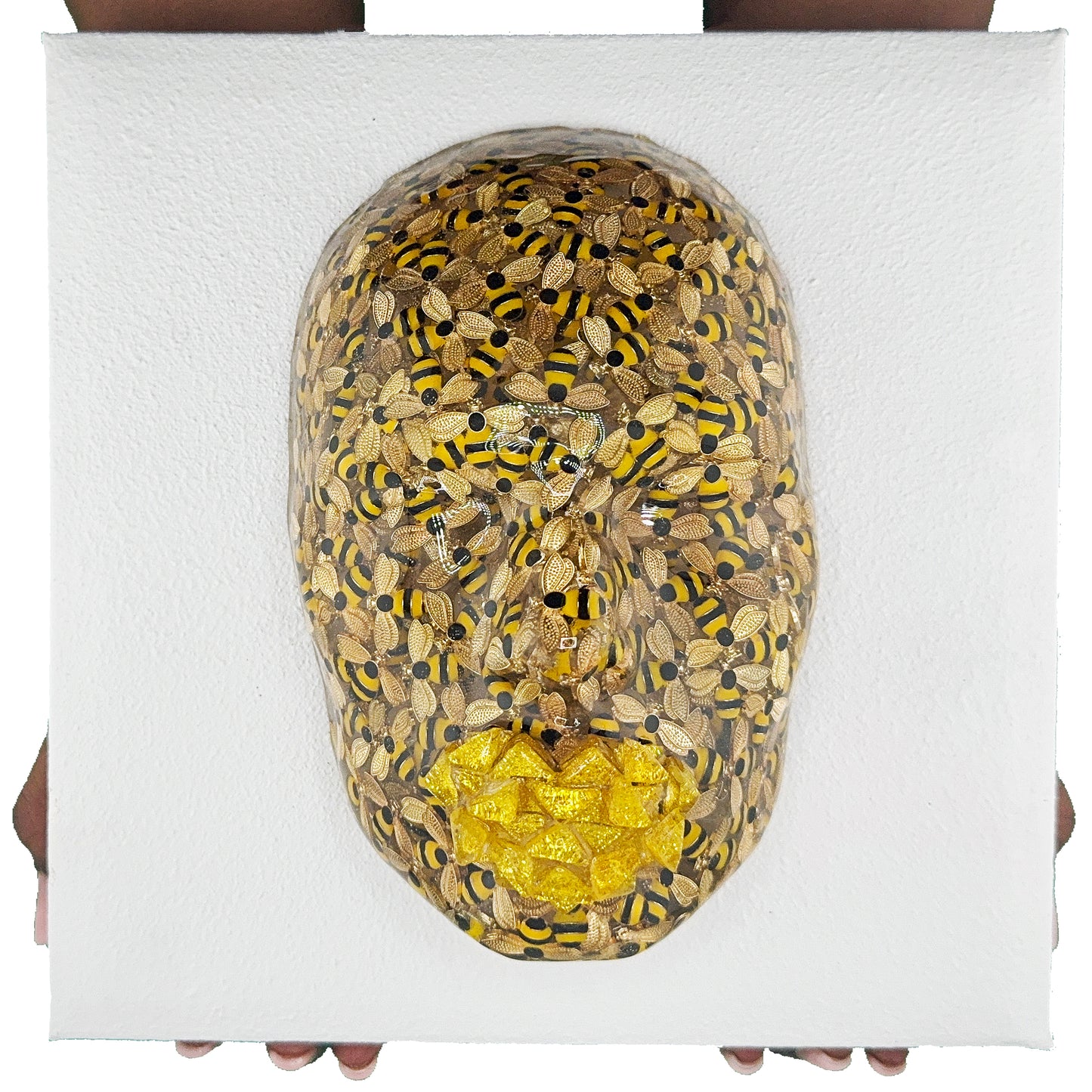 The Honey Maker | Contemporary Epoxy Resin Sculpture - Couture Underground, LLC