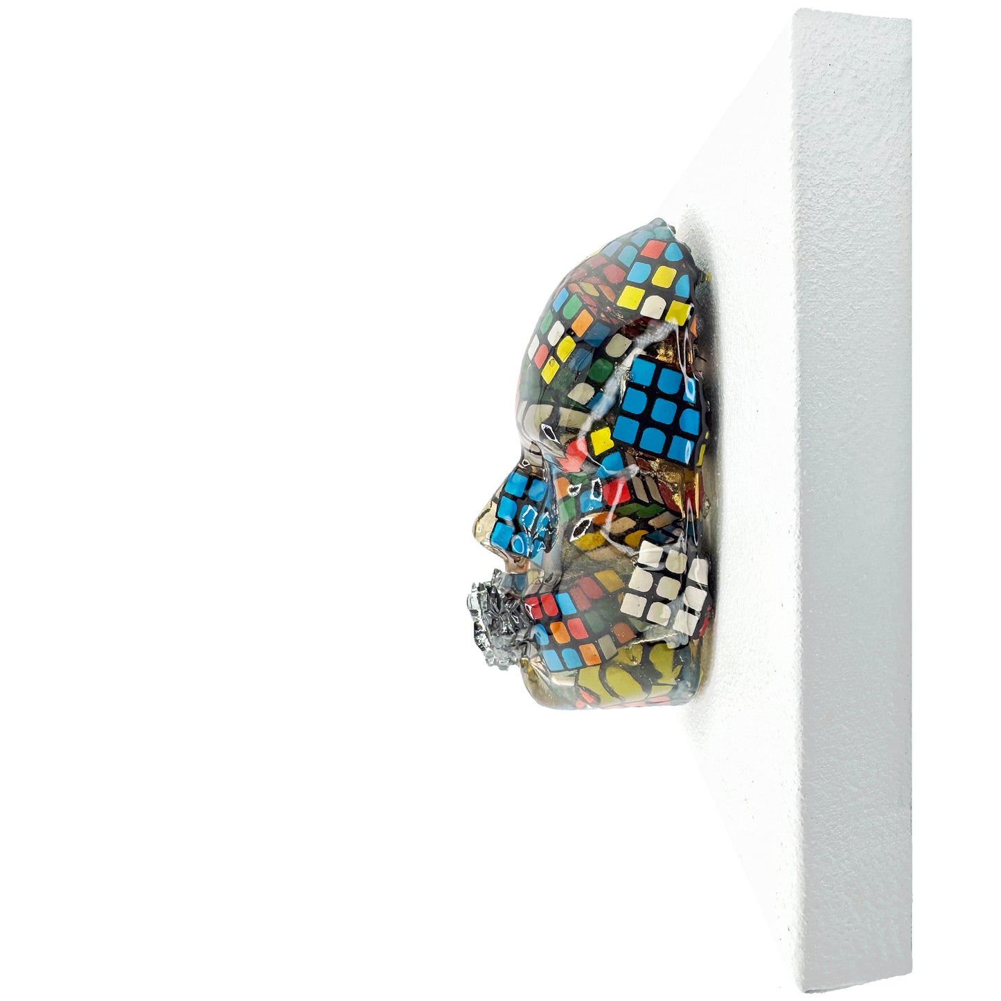 The Logistician | Contemporary Epoxy Resin Sculpture - Couture Underground, LLC