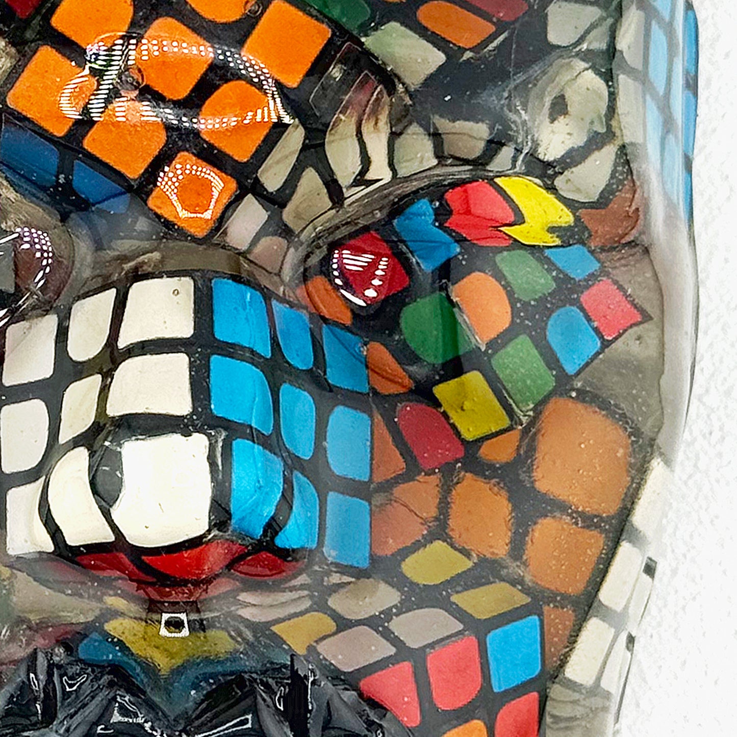The Logistician | Contemporary Epoxy Resin Sculpture - Couture Underground, LLC