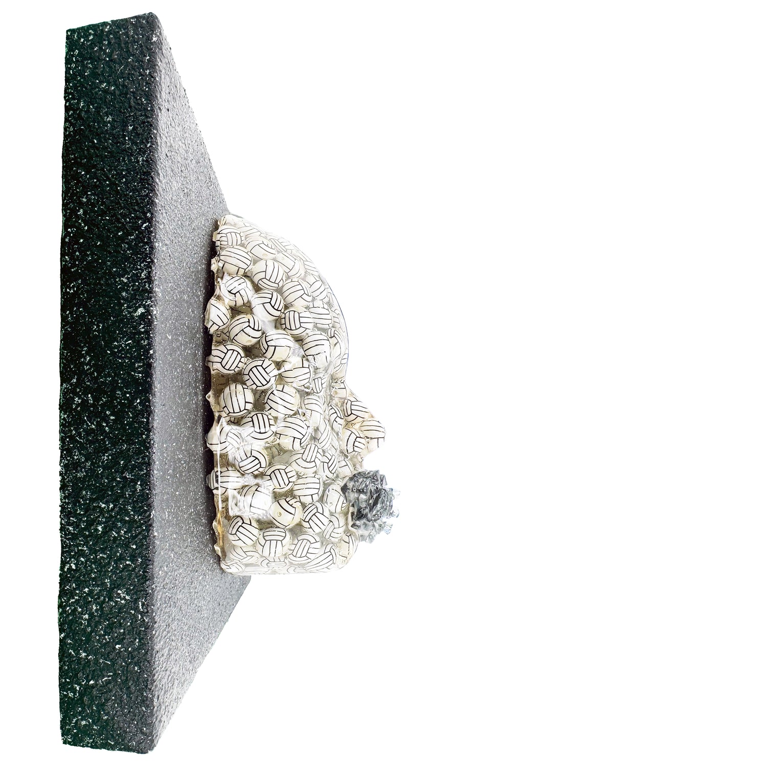 The Middle Blocker | Epoxy Resin Face Sculpture | Leadership & Protection - Couture Underground, LLC
