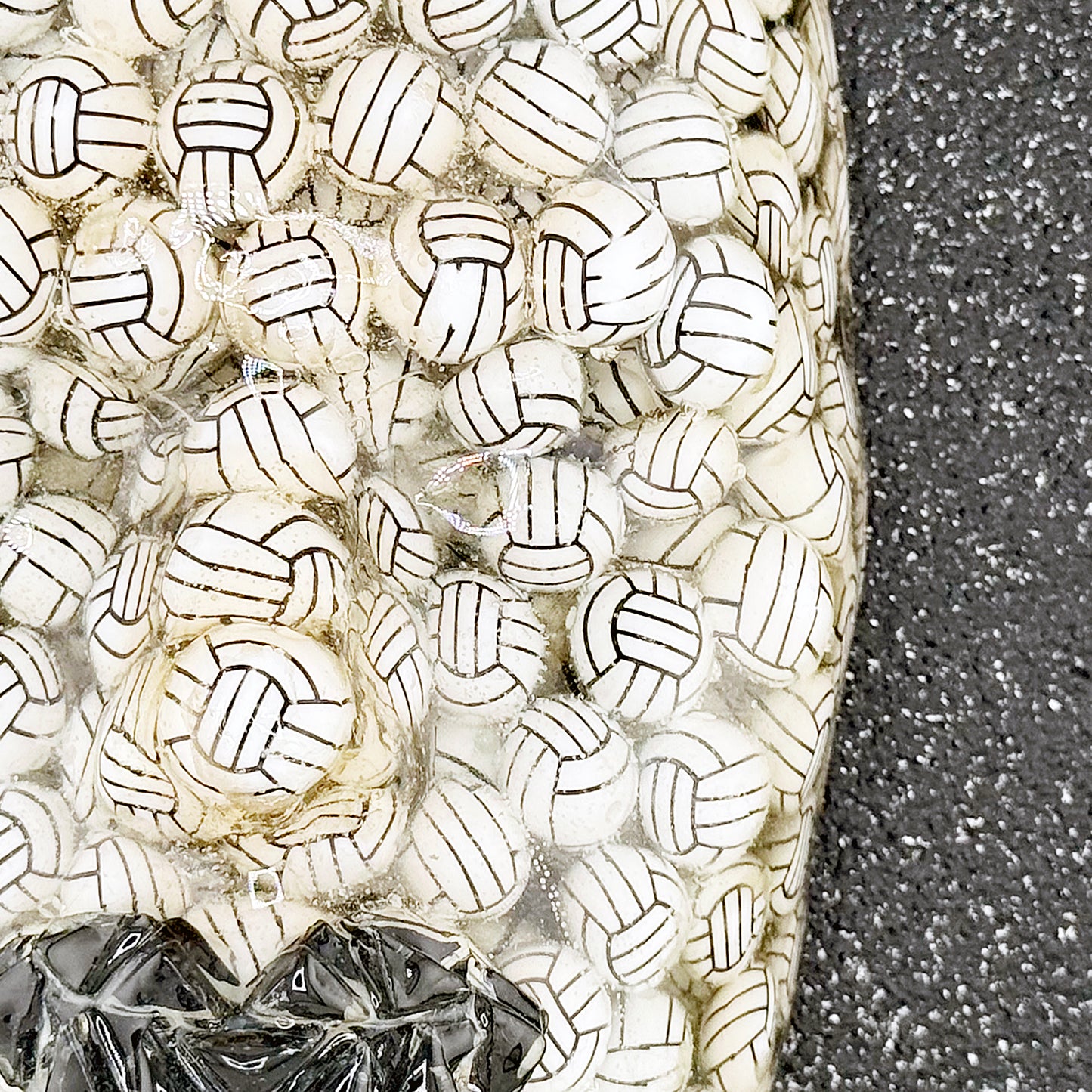 The Middle Blocker | Epoxy Resin Face Sculpture | Leadership & Protection