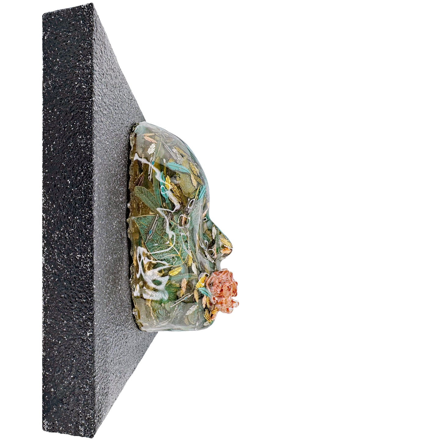 The Patina'd Dreamer | Contemporary Epoxy Resin Sculpture - Couture Underground, LLC