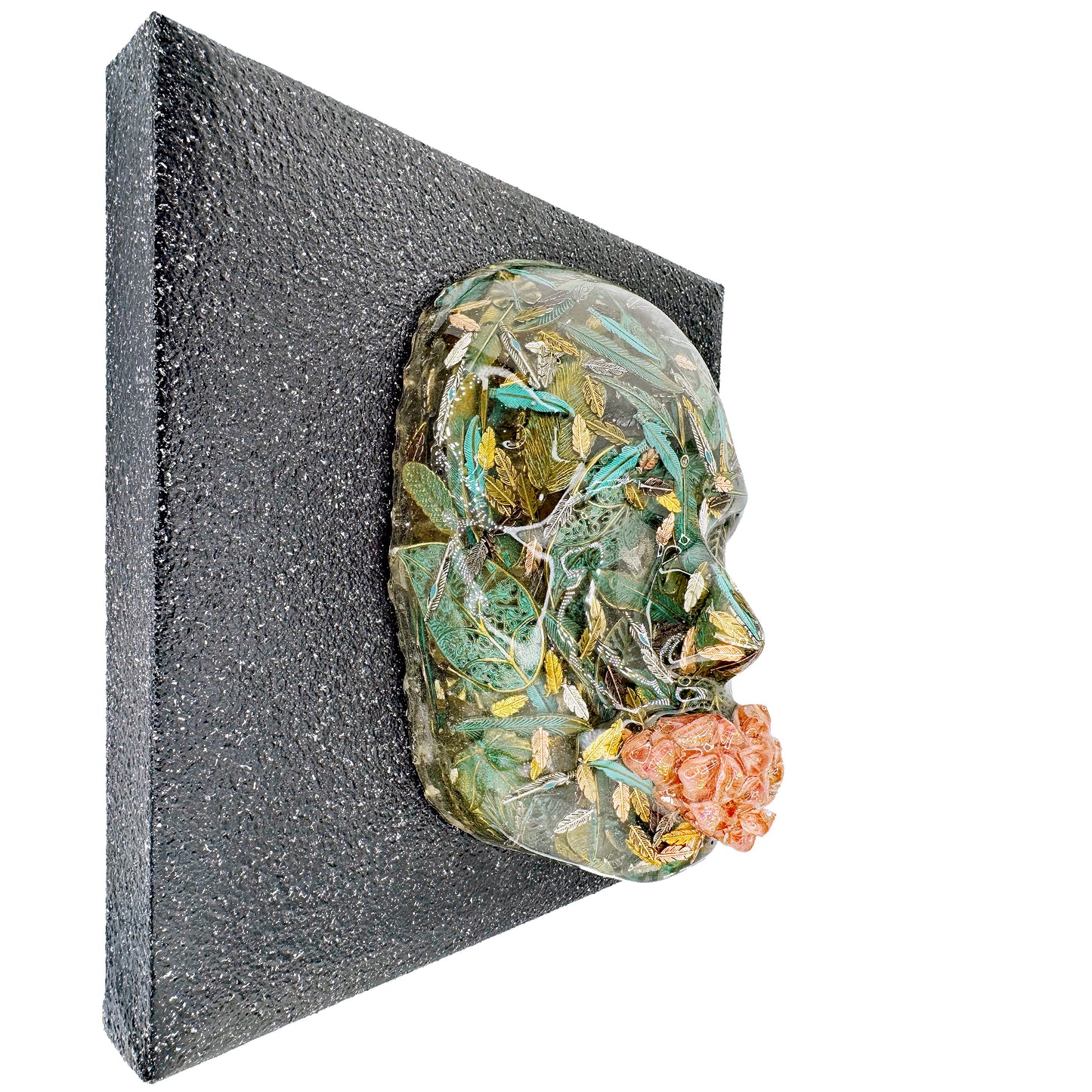 The Patina'd Dreamer | Contemporary Epoxy Resin Sculpture - Couture Underground, LLC