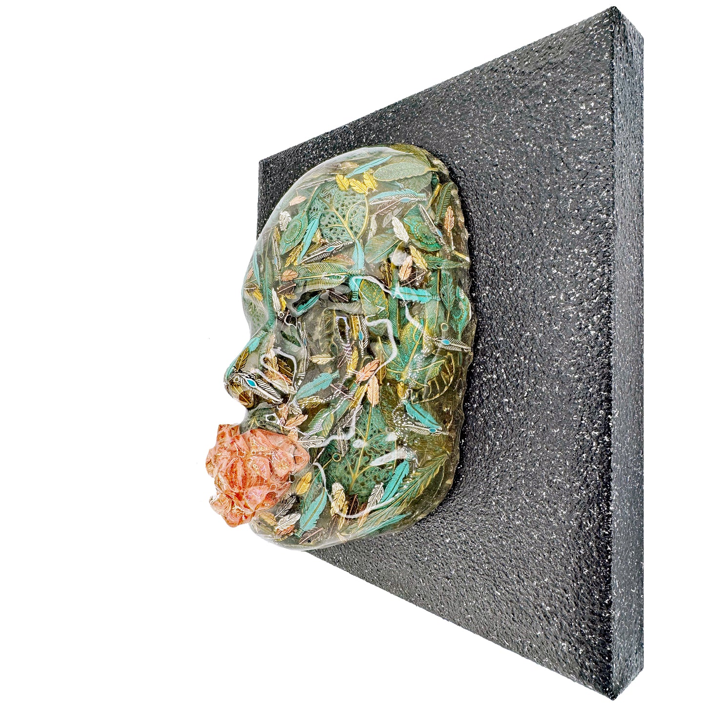 The Patina'd Dreamer | Contemporary Epoxy Resin Sculpture - Couture Underground, LLC