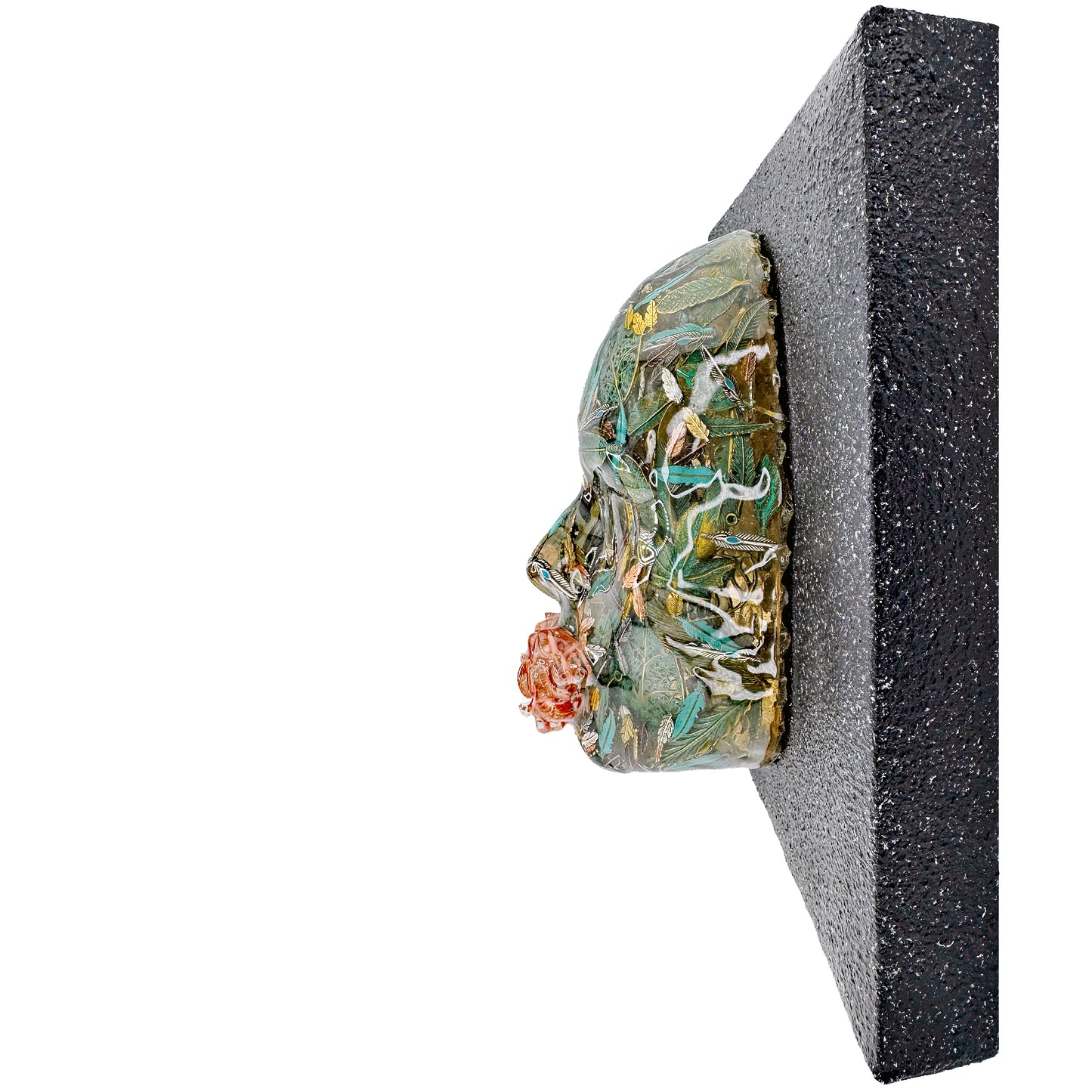 The Patina'd Dreamer | Contemporary Epoxy Resin Sculpture - Couture Underground, LLC