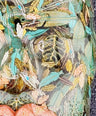 The Patina'd Dreamer | Contemporary Epoxy Resin Sculpture - Couture Underground, LLC