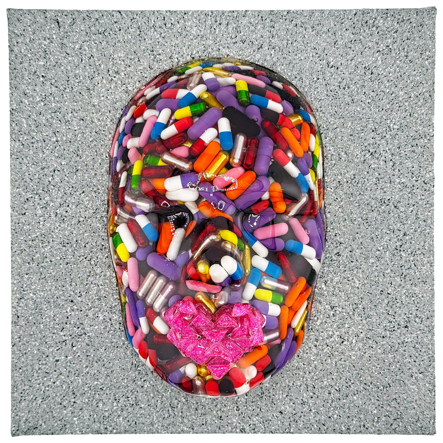 The Pusher | Contemporary Epoxy Resin Sculpture - Couture Underground, LLC