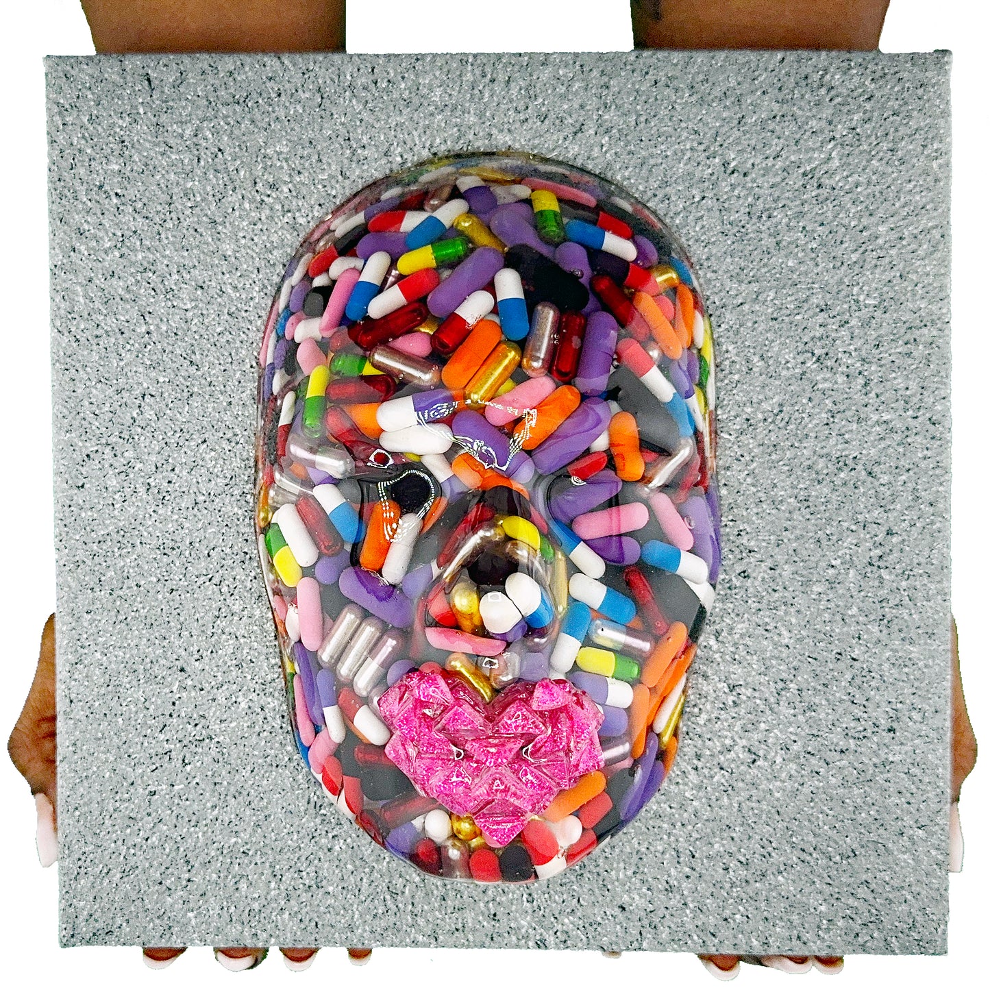 The Pusher Capsules | Contemporary Epoxy Resin Sculpture - Couture Underground, LLC