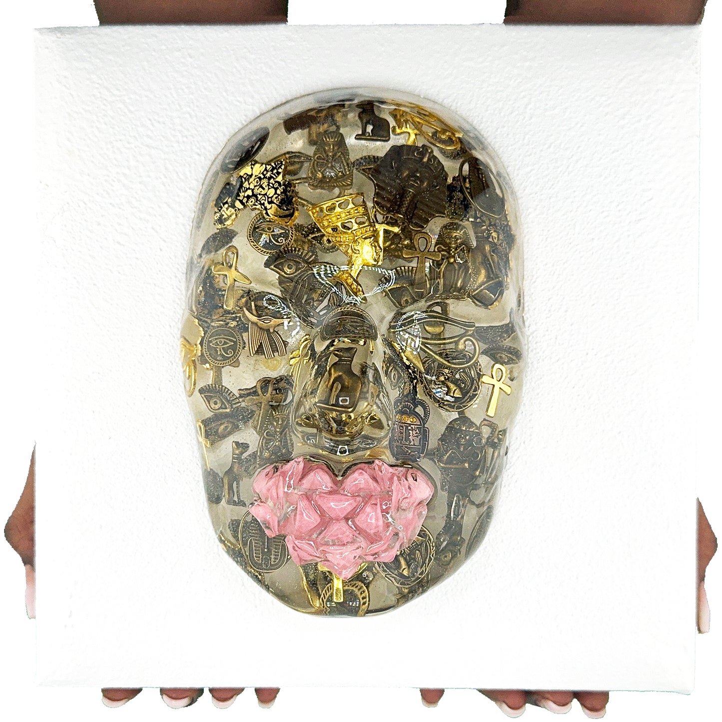 The Queen | Contemporary Epoxy Resin Sculpture - Couture Underground, LLC