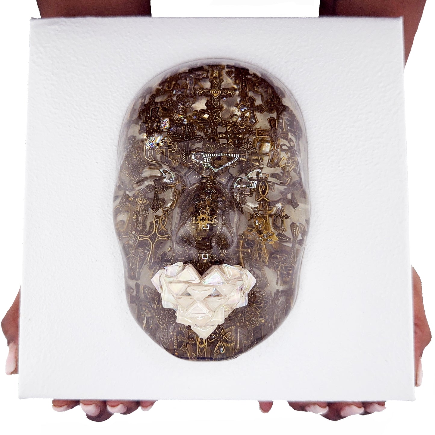 The Redeemer | Contemporary Epoxy Resin Sculpture - Couture Underground, LLC