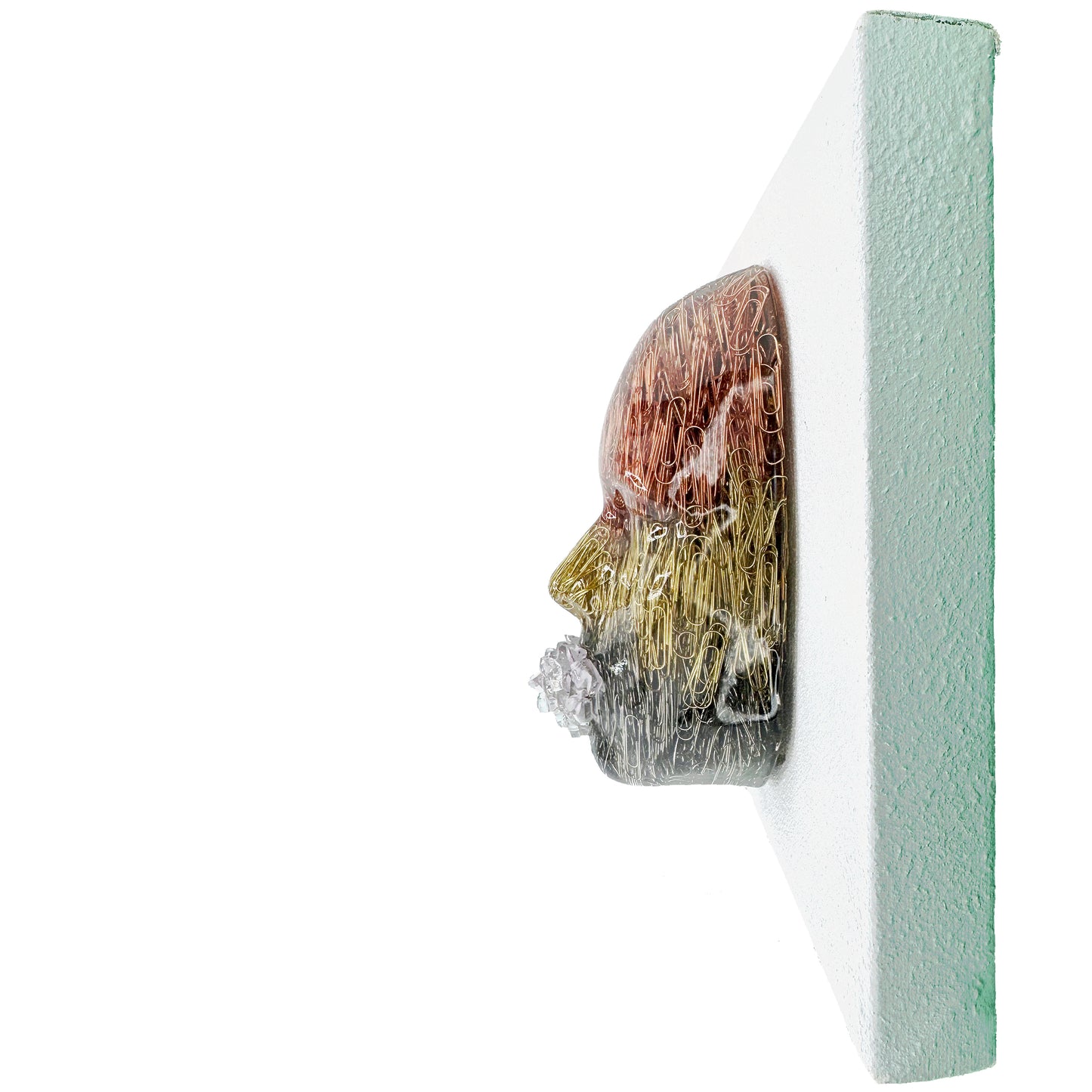 The Secretary | Contemporary Epoxy Resin Sculpture - Couture Underground, LLC