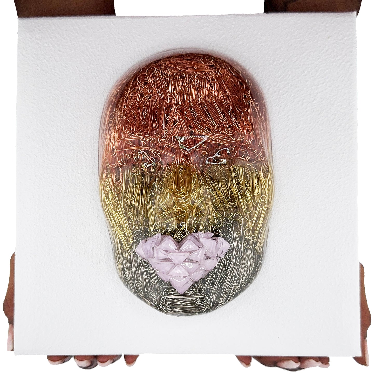 The Secretary | Contemporary Epoxy Resin Sculpture - Couture Underground, LLC