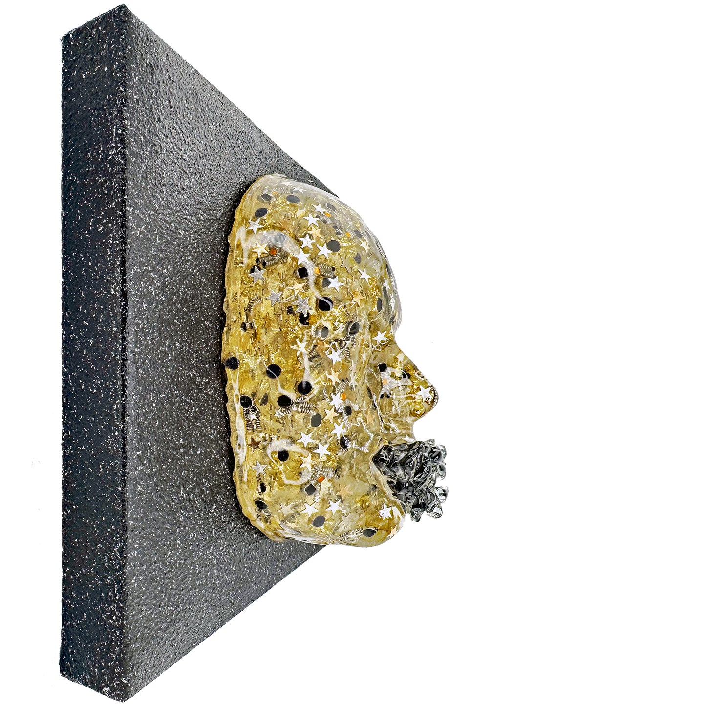 The Seeker | Contemporary Epoxy Resin Sculpture - Couture Underground, LLC