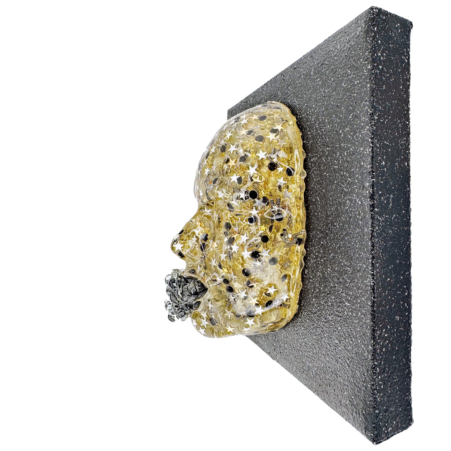 The Seeker | Contemporary Epoxy Resin Sculpture - Couture Underground, LLC