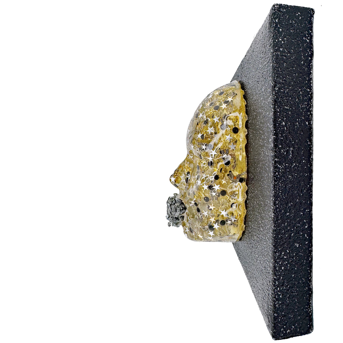 The Seeker | Contemporary Epoxy Resin Sculpture - Couture Underground, LLC
