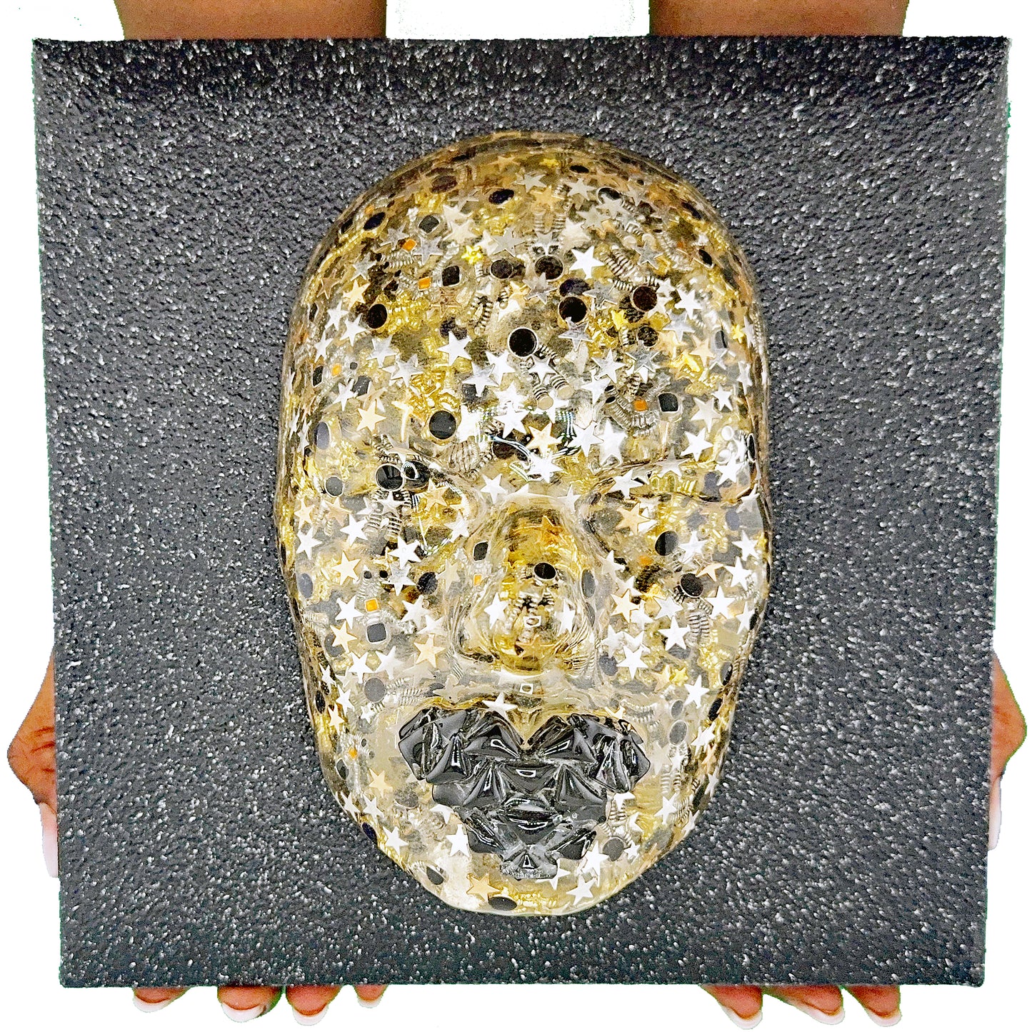 The Seeker | Contemporary Epoxy Resin Sculpture - Couture Underground, LLC