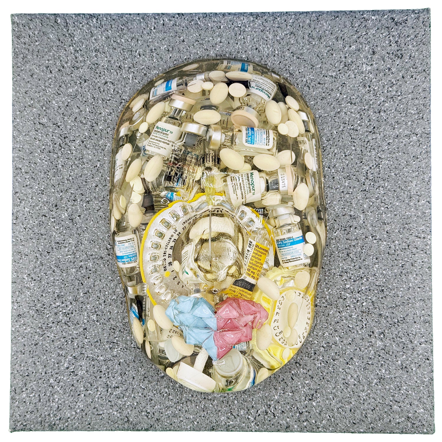 The Silent Warrior | Contemporary Epoxy Resin Sculpture - Couture Underground, LLC