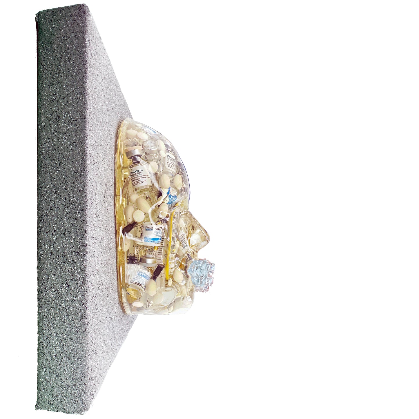 The Silent Warrior | Contemporary Epoxy Resin Sculpture