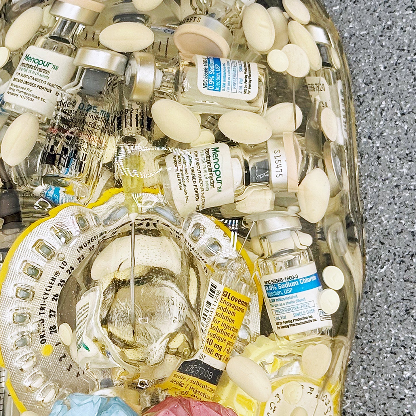 The Silent Warrior | Contemporary Epoxy Resin Sculpture