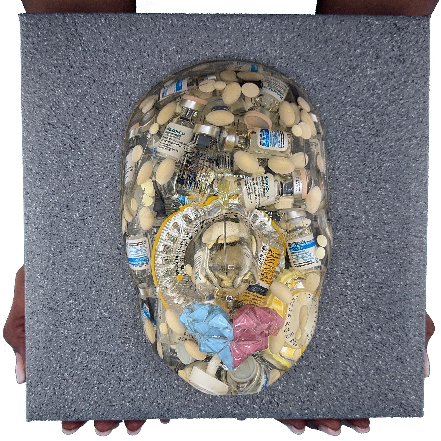 The Silent Warrior | Contemporary Epoxy Resin Sculpture