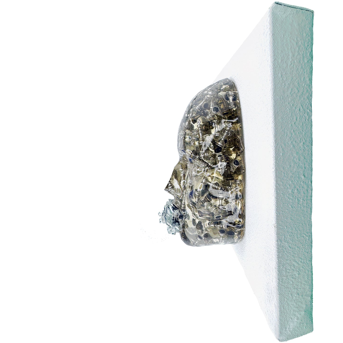 The Strategist | Contemporary Epoxy Resin Sculpture - Couture Underground, LLC