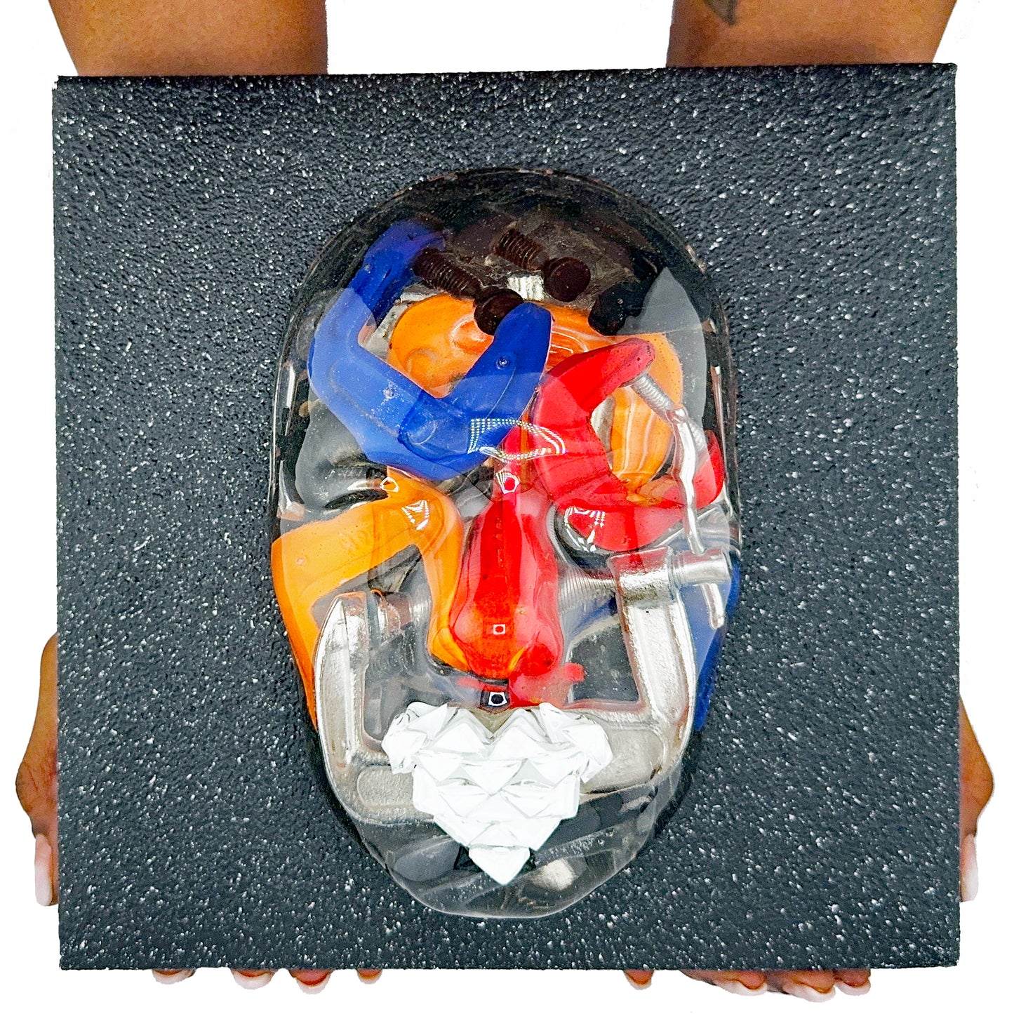 The Vise Gripper | Contemporary Epoxy Resin Sculpture - Couture Underground, LLC