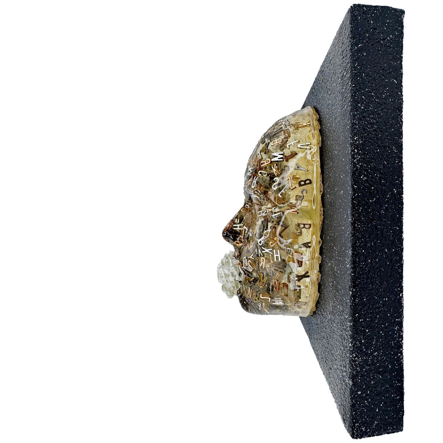 The Wordsmith | Contemporary Epoxy Resin Sculpture - Couture Underground, LLC