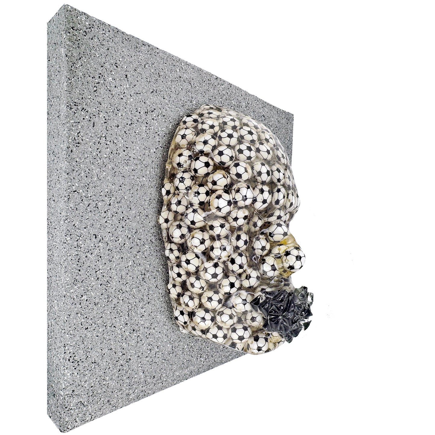 Tiki-Taka | Contemporary Epoxy Resin Sculpture - Couture Underground, LLC