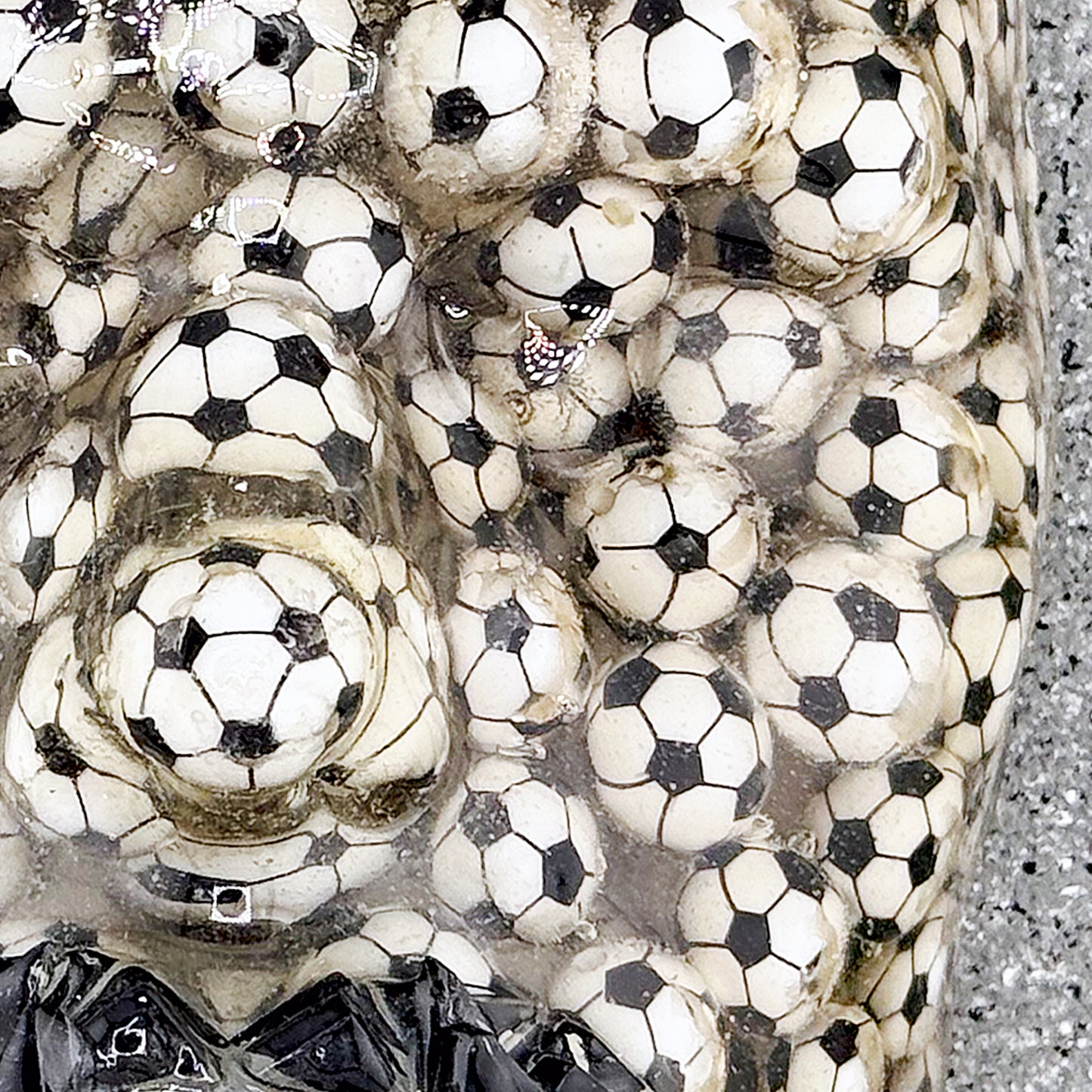 Tiki-Taka | Contemporary Epoxy Resin Sculpture - Couture Underground, LLC