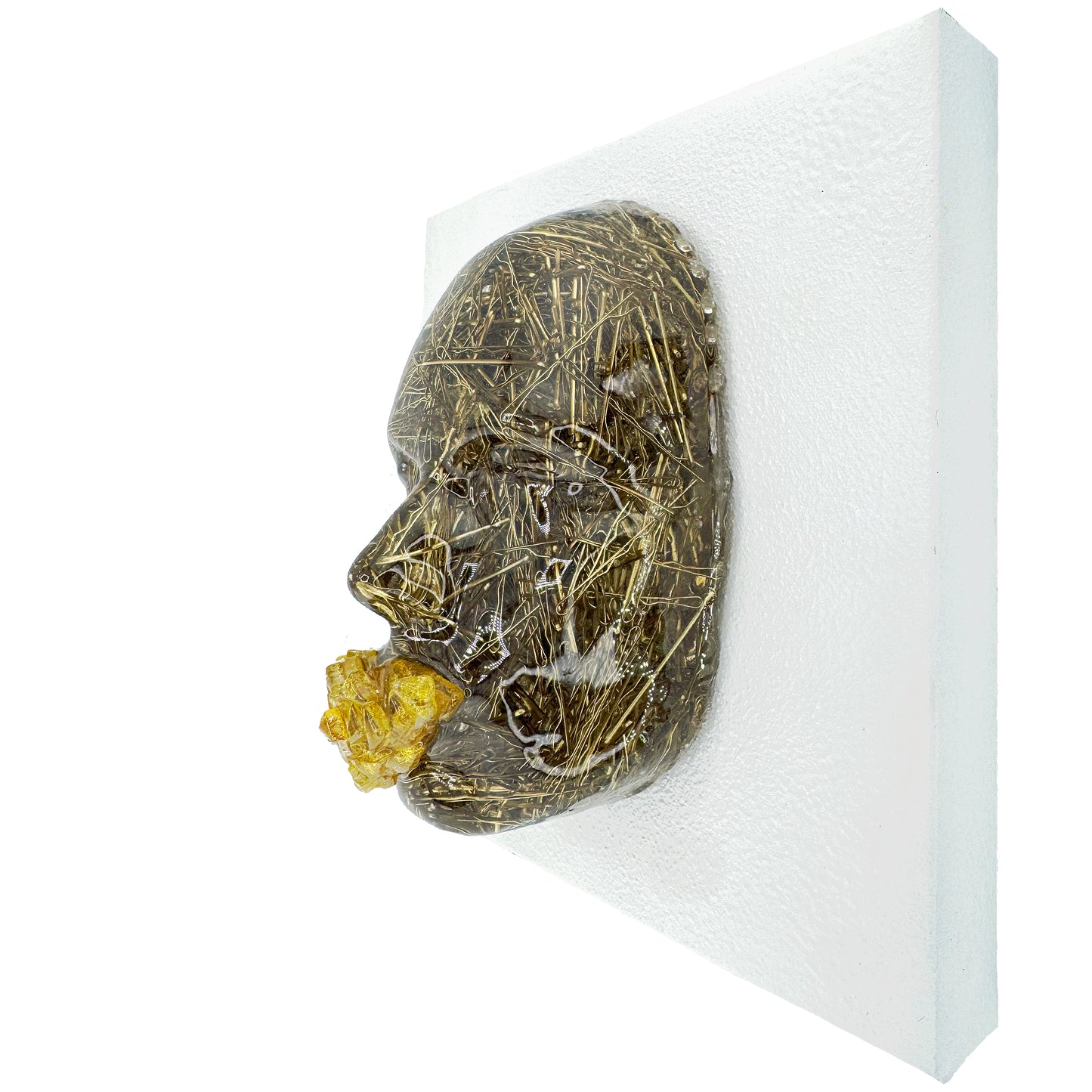 Up-Do | Contemporary Epoxy Resin Sculpture - Couture Underground, LLC